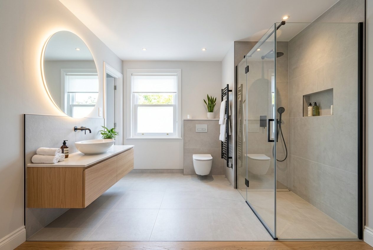 Rifacimento bagno completo — dopo